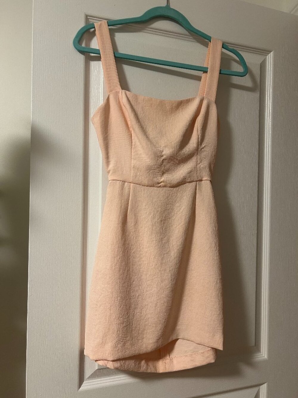 Wilfred Mini Peach Dress